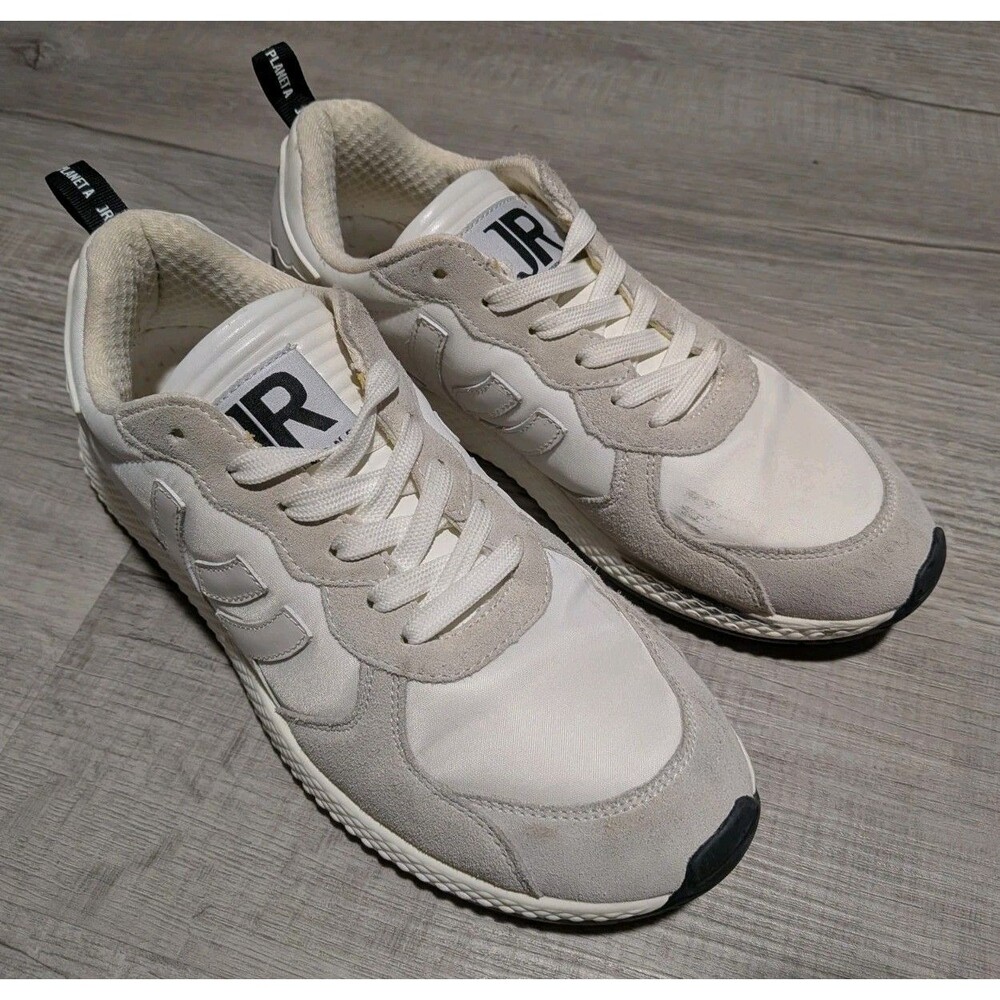 John Richmond Shoes Low Top Sneakers Men's Sz 8-8.5 White